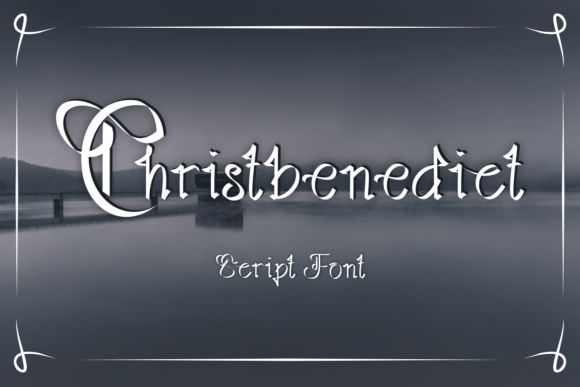 Christbenedict Font Poster 1