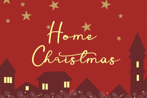 Christmas Font Poster 2