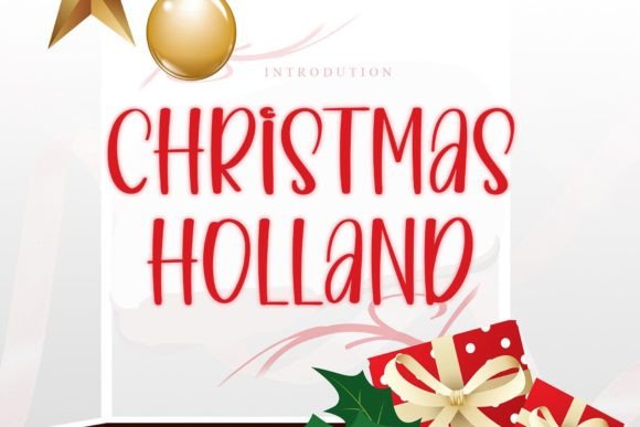 Christmas Holland Font Poster 1
