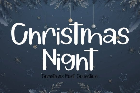 Christmas Night Font