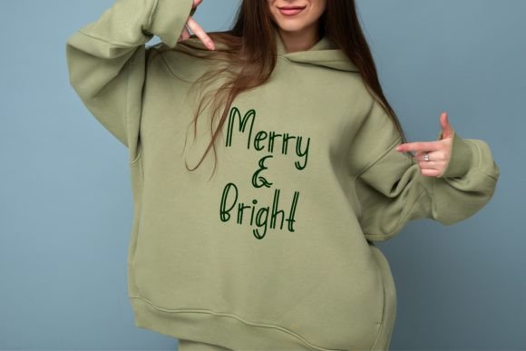 Christmas Party Font Poster 5