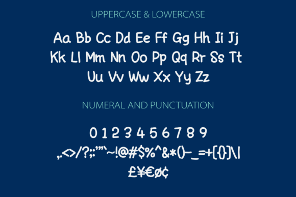 Chubpencil Font Poster 2