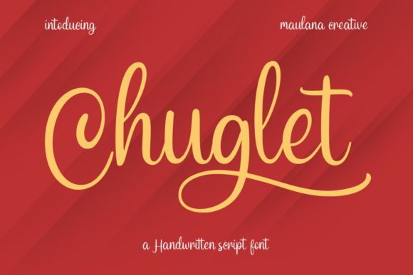 Chuglet Font Poster 1
