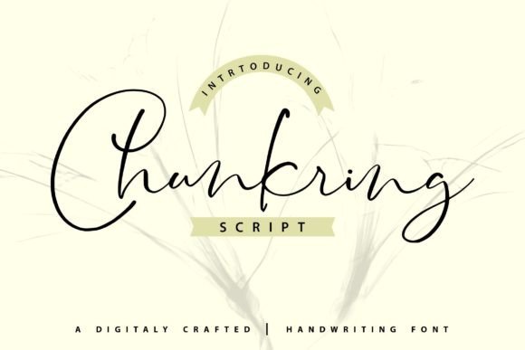 Chunkring Font