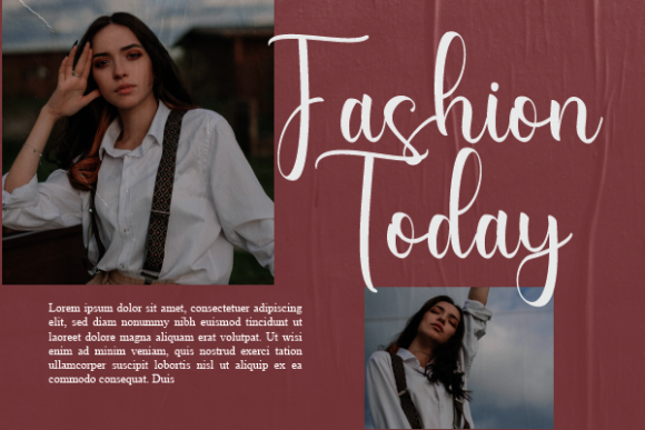 Churchil Penelope Font Poster 3