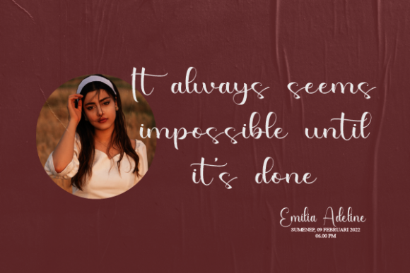 Churchil Penelope Font Poster 10