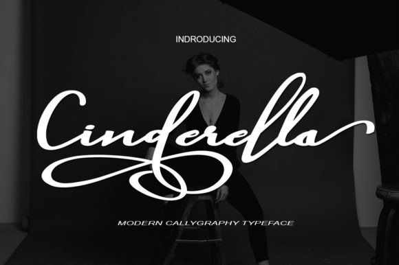 Cinderella Font Poster 1