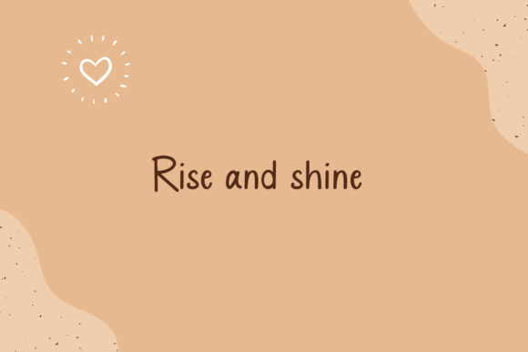 Cinnamon Coffe Cake Font Poster 3