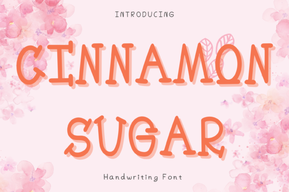 Cinnamon Sugar Font Poster 1