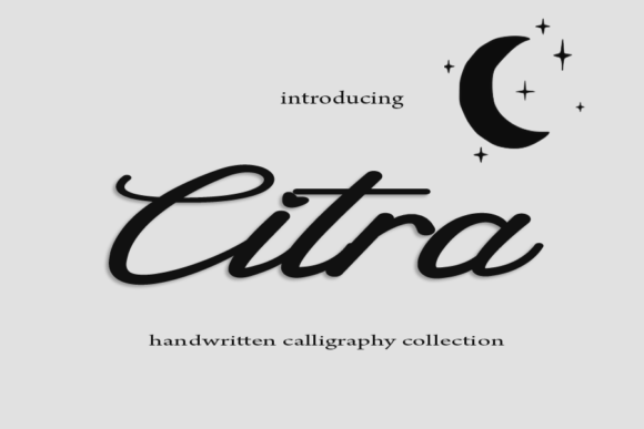 Citra Font Poster 1