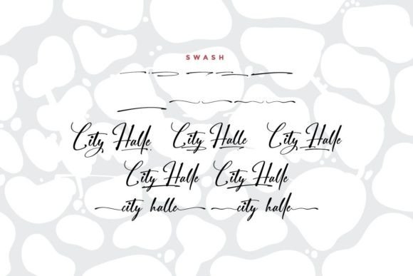 City Halle Font Poster 8