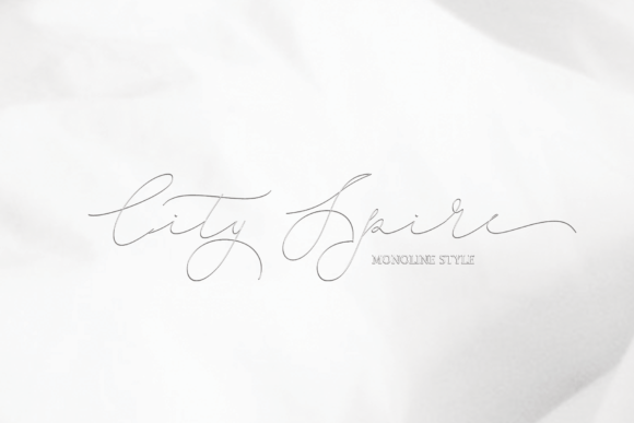 City Spire Font City Spire Font Poster 1
