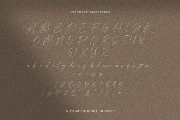 Clandestine Font Poster 10