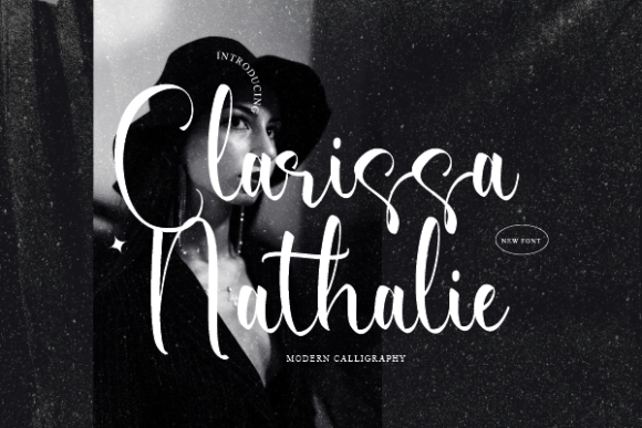 Clarissa Nathalie Font Poster 1