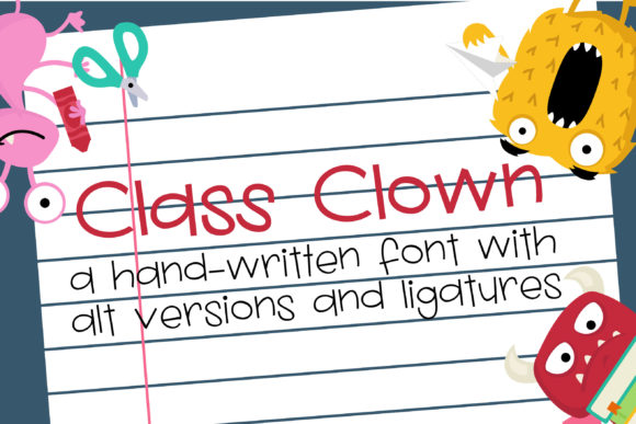 Class Clown Font Poster 1