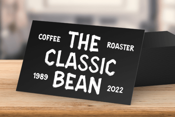 Classic Marker Font Poster 7