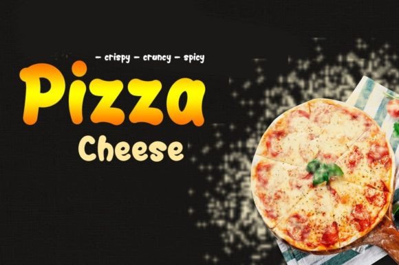 Classy Cheese Font Poster 2