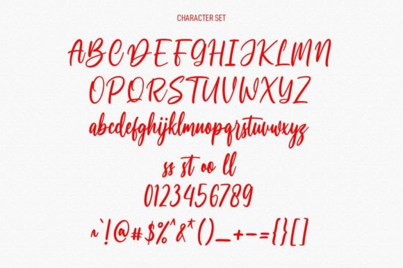 Claughter Font Poster 8