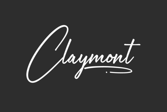Claymont Font Poster 1
