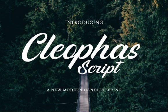 Cleophas Font Poster 1