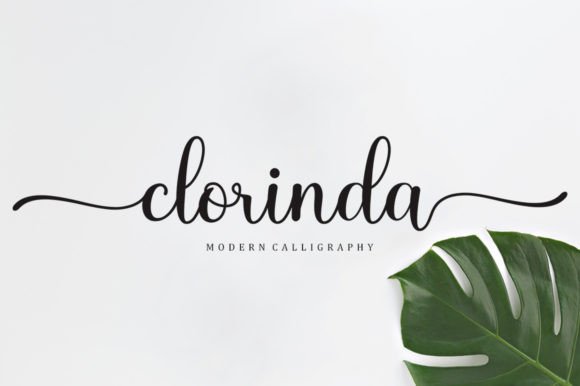 Clorinda Font Poster 1