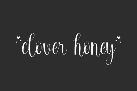Clover Honey Font Poster 1