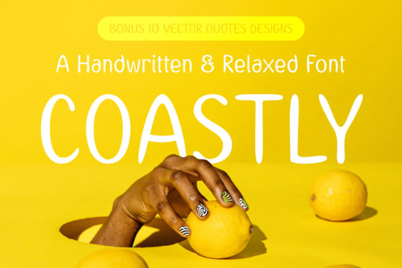 Coastly Font Poster 1