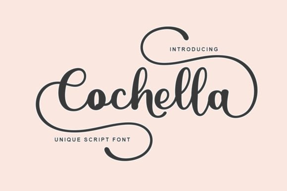 Cochella Font Poster 1