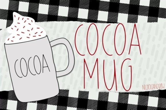 Cocoa Mug Font