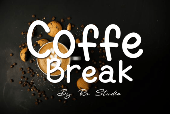 Coffe Break Font Poster 1