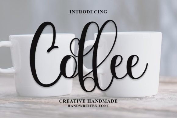 Coffee Font Poster 1