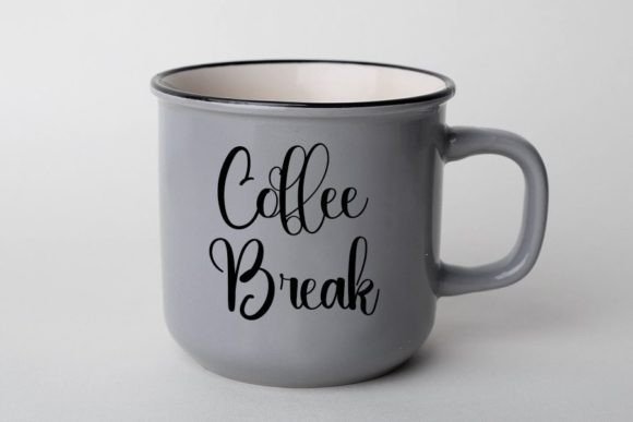 Coffee Font Poster 2