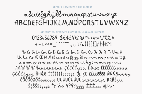 Colette Font Poster 9