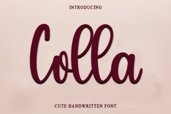 Colla Font Poster 1