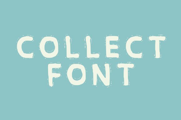 Collect Font Poster 2