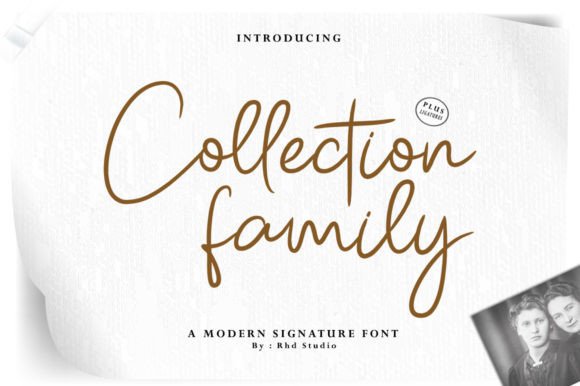 Collection Family Font Poster 1