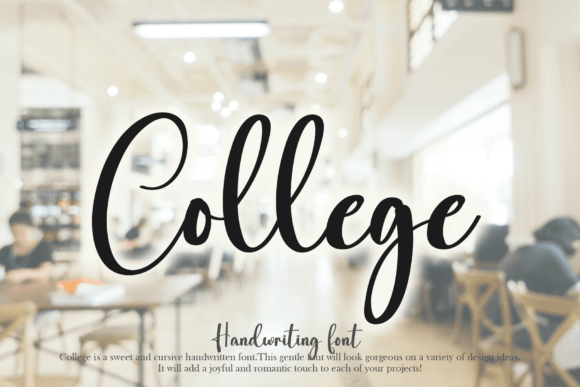 College Font