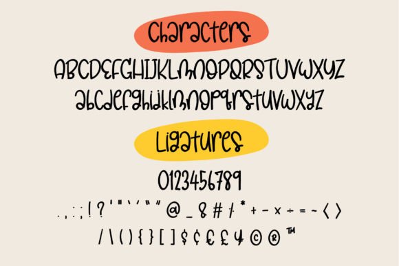 College Town Font Poster 5