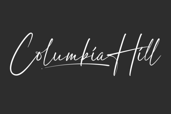 Columbia Hill Font