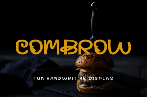 Combrow Font Poster 1