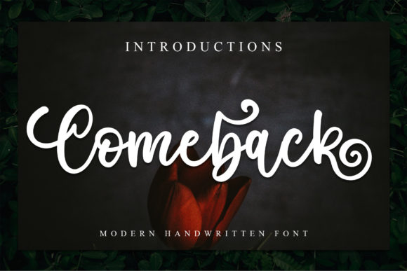 Comeback Font