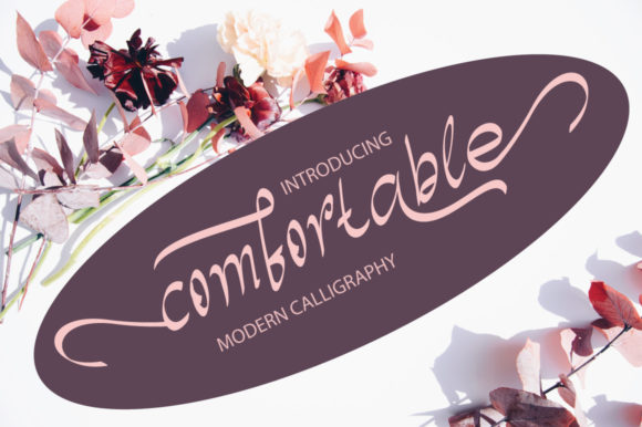 Comfortable Font Poster 1