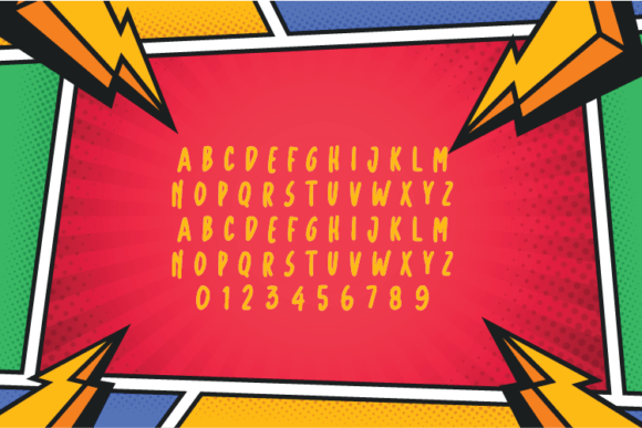 Comical Paradise Font Poster 2