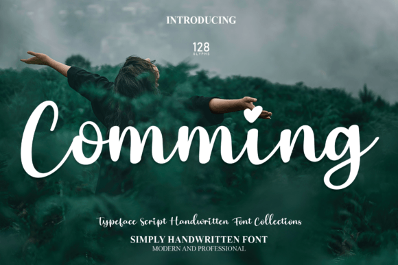 Comming Font Poster 1