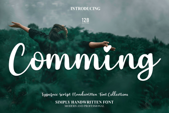Comming Font Comming Font Poster 1