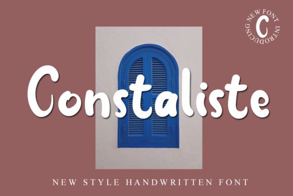 Constaliste Font Poster 1
