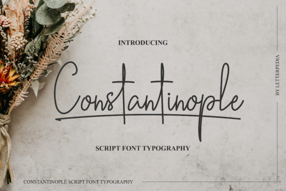 Constantinople Font Poster 1