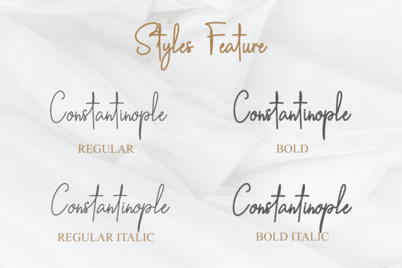 Constantinople Font Poster 9