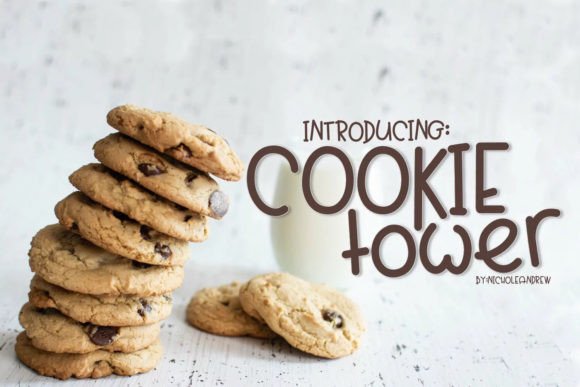 Cookie Tower Font Poster 1