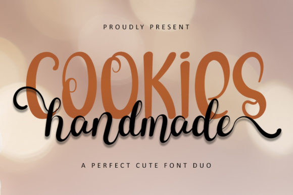 Cookies Handmade Font Poster 1